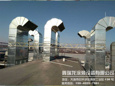 鑫瑞龙涂装--排风管路系统